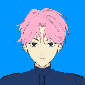 Headshot - Flat Color with Lineart Headshot - Flat Color with Lineart