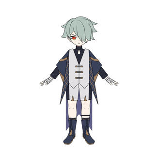 Full body - Flat color with Lineart